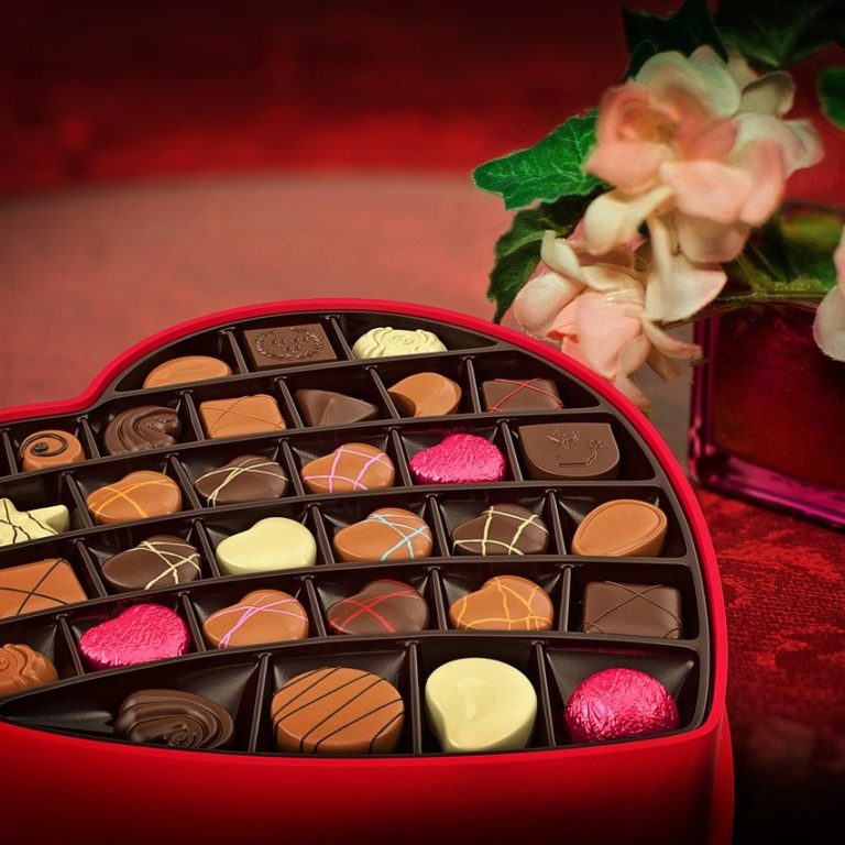 valentine's day, chocolates, candies
